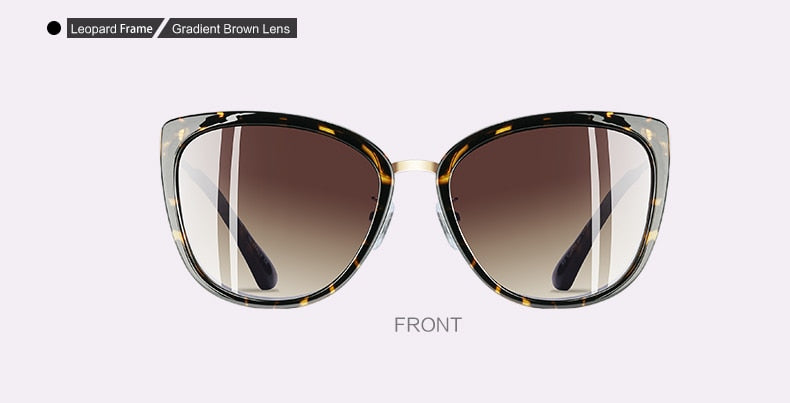 Aofly Women's Polarized Alloy Cat Eye Sunglasses A105 Sunglasses Aofly