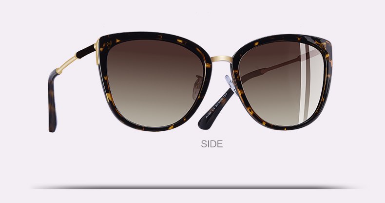 Aofly Women's Polarized Alloy Cat Eye Sunglasses A105 Sunglasses Aofly