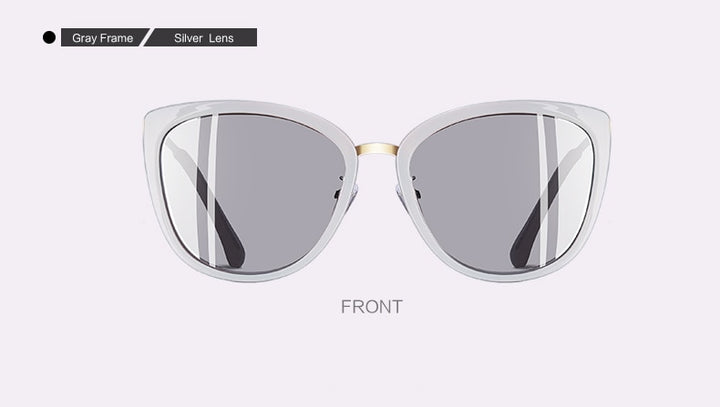 Aofly Women's Polarized Alloy Cat Eye Sunglasses A105 Sunglasses Aofly
