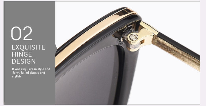 Aofly Women's Polarized Alloy Cat Eye Sunglasses A105 Sunglasses Aofly