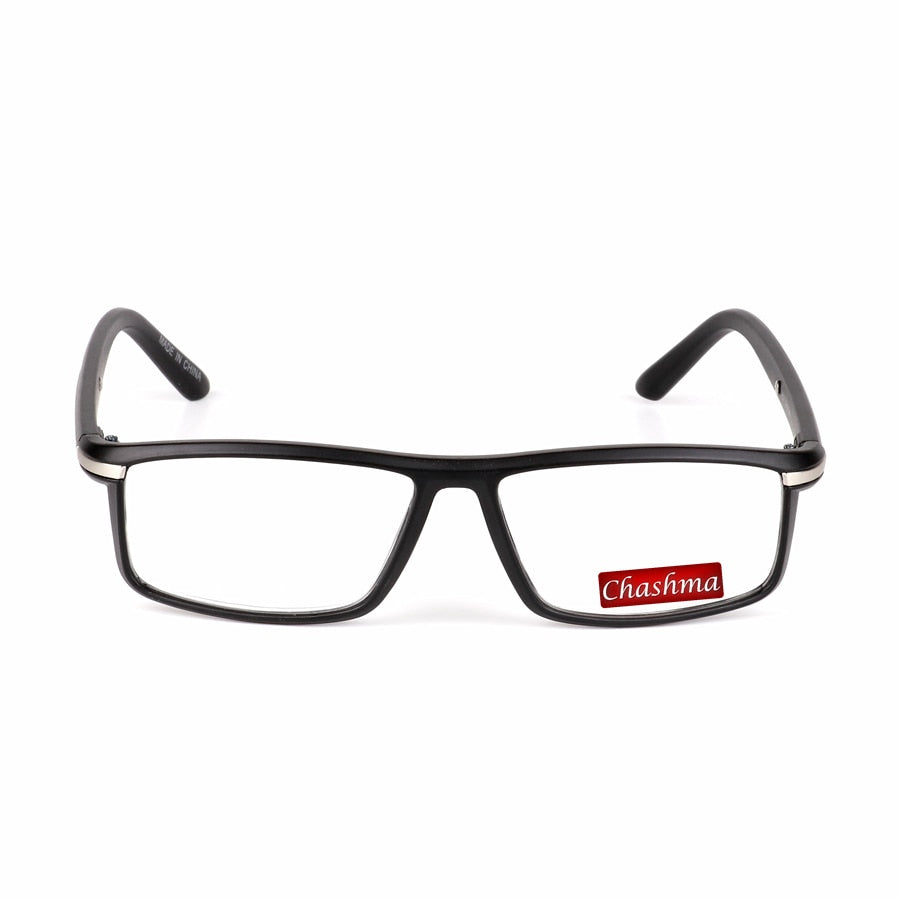 Chashma Unisex Full Rim Square Titanium Tr 90  Reading Glasses 1356 Reading Glasses Chashma