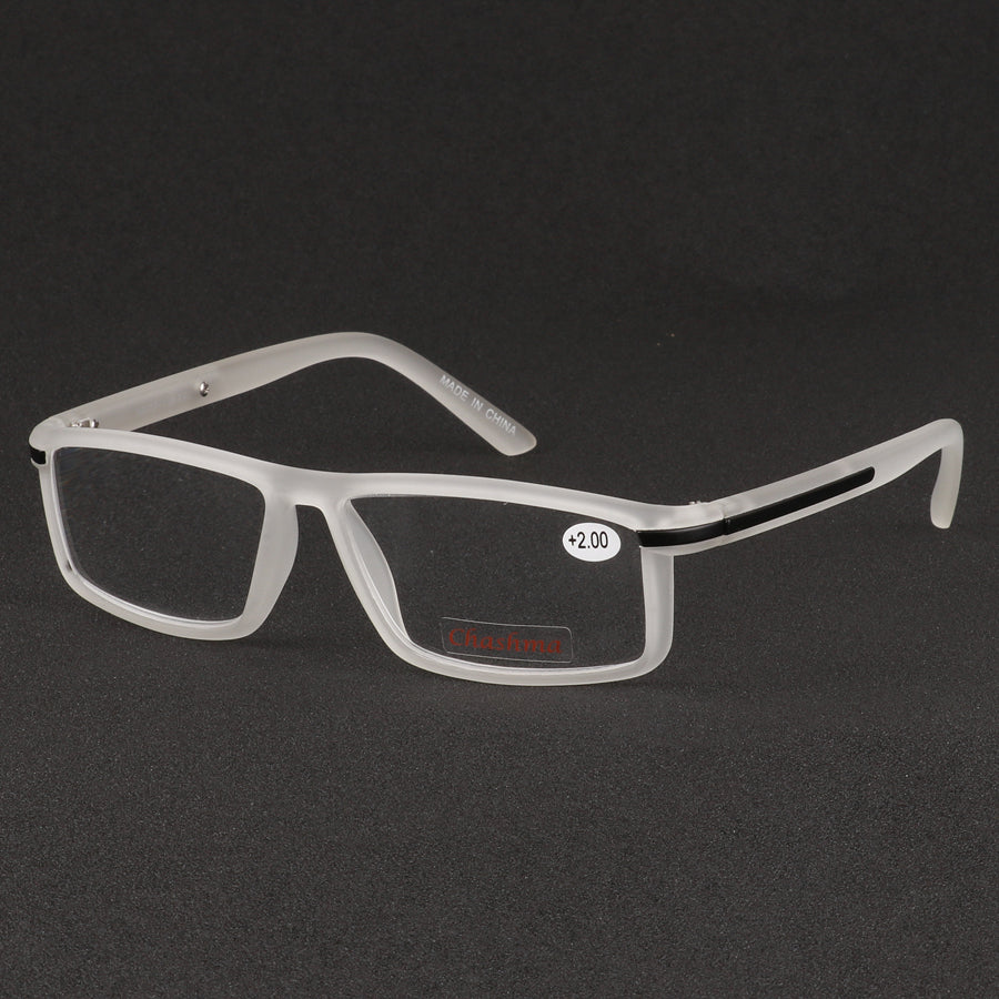 Chashma Unisex Full Rim Square Titanium Tr 90  Reading Glasses 1356 Reading Glasses Chashma