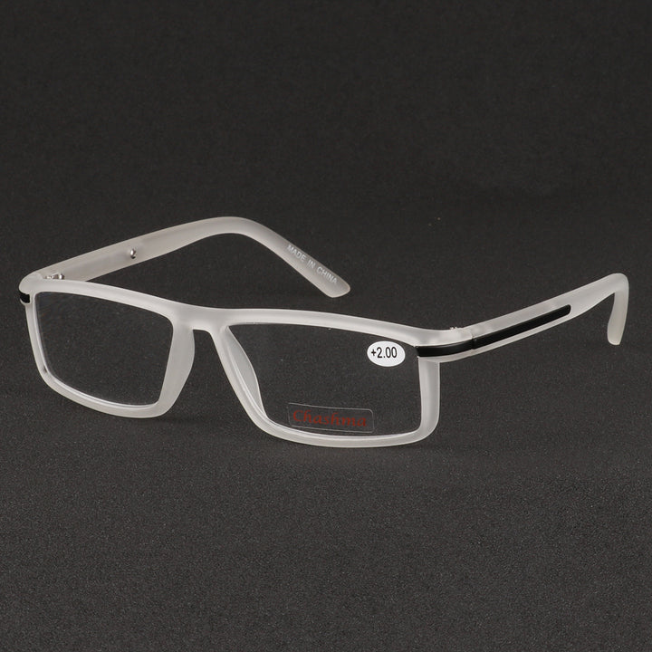 Chashma Unisex Full Rim Square Titanium Tr 90  Reading Glasses 1356 Reading Glasses Chashma