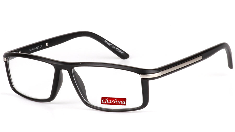 Chashma Unisex Full Rim Square Titanium Tr 90  Reading Glasses 1356 Reading Glasses Chashma