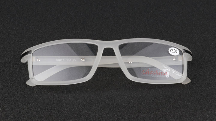 Chashma Unisex Full Rim Square Titanium Tr 90  Reading Glasses 1356 Reading Glasses Chashma
