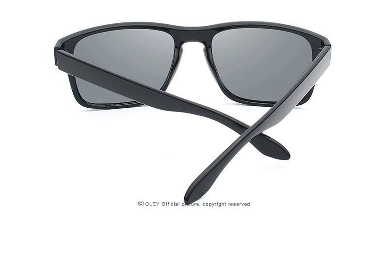 Oley Classic Polarized Sunglasses Men Glasses Driving Coating Black Frame Fishing Driving Y8133 Sunglasses Oley