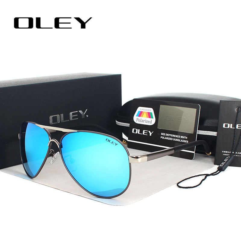 Oley Brand Unisex Polarized Sunglasses Stylish Eye Protection