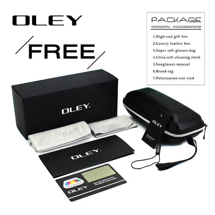 Oley Brand Unisex Polarized Sunglasses Men Women Driving Coating Spectacles Y7492 Sunglasses Oley
