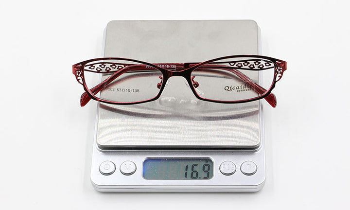 Bclear High-Grade Women Spectacle Frame Metal Alloy Eyeglasses Frame Half Frame Glasses Frame Eyeglasses S99002 Full Rim Bclear