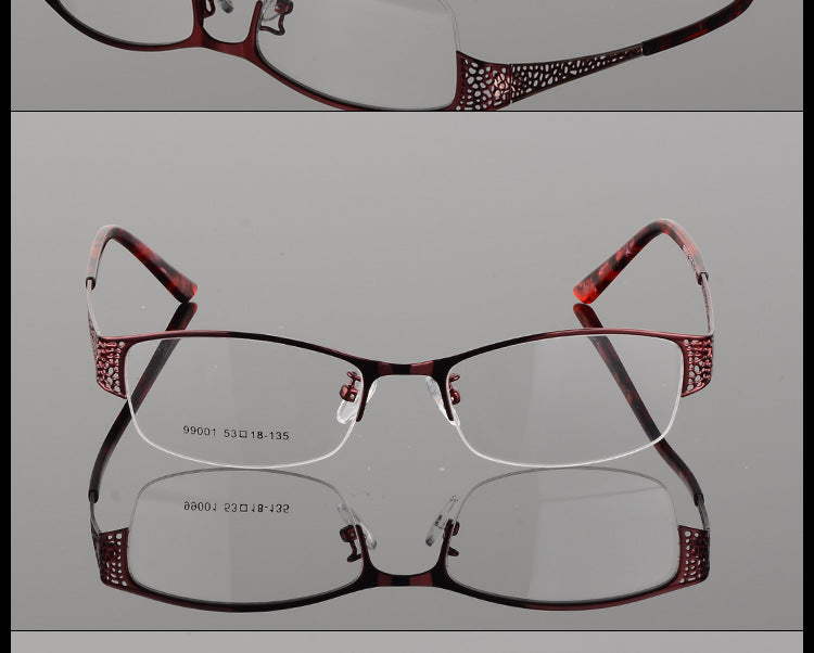 Bclear Women's Eyeglasses Metal Ultra-Light Elegant Full Rim Bclear