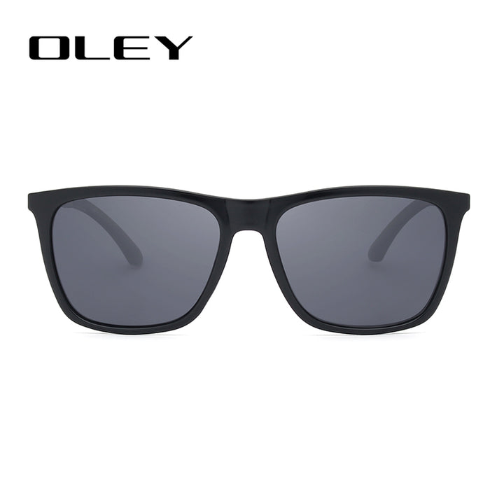 Oley Classic Aluminum Magnesium Tr90 Polarized Sunglasses Men Black Hd Color Film Anti-Uv Ya425 Sunglasses Oley