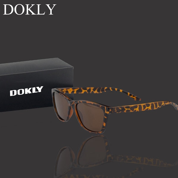 Dokly Brand Real Polarized Sunglasses Unisex Square Dokly02 Sunglasses Dokly dokly14 Polaroized