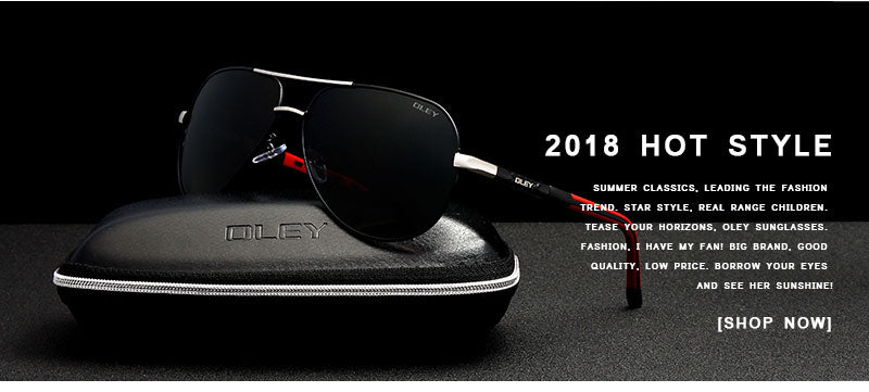 Oley Brand Y7613 Polarized Sunglasses Men Driving Uv400 Sunglasses Oley