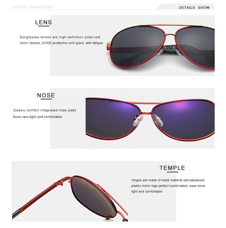 Oley Brand Sunglasses Men Polarized Classic Pilot Fishing Driving Y7005 Sunglasses Oley