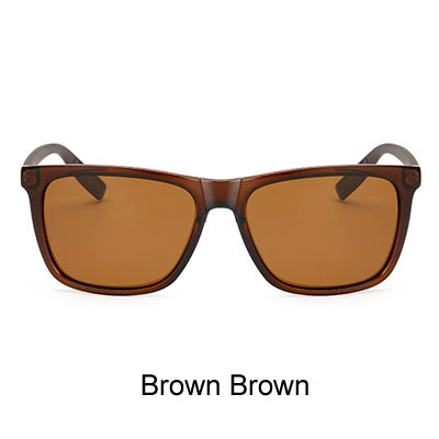 Ralferty Sunglass Square Polarized Sunglasses Men Women Brand Designer Polaroid 7031 Sunglasses Ralferty Brown Brown picture color