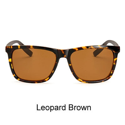 Ralferty Sunglass Square Polarized Sunglasses Men Women Brand Designer Polaroid 7031 Sunglasses Ralferty Leopard Brown picture color