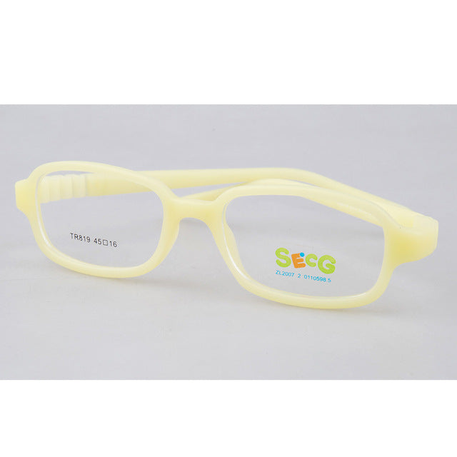 Secg'S Brand Unisex Children'S Computer Glasses Titanium Plastic Frame Boys Girls Tr819 Frame Secg C11  