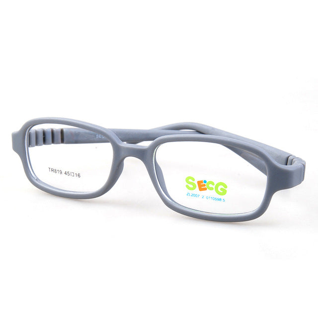 Secg'S Brand Unisex Children'S Computer Glasses Titanium Plastic Frame Boys Girls Tr819 Frame Secg C18  