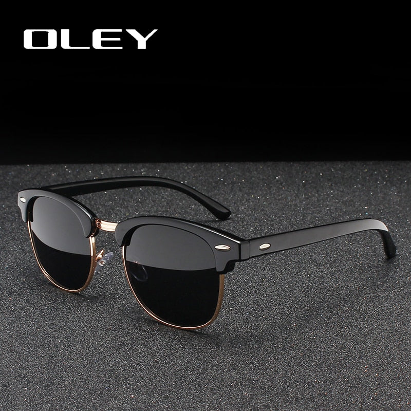 Oley Brand Women Polarized Sunglasses Classic Round Uv Unisex Y1605 Sunglasses Oley   