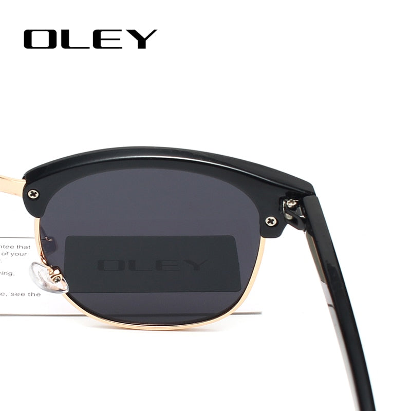 Oley Brand Women Polarized Sunglasses Classic Round Uv Unisex Y1605 Sunglasses Oley