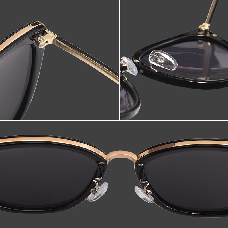 Aofly Women's Polarized Alloy Cat Eye Sunglasses A105 Sunglasses Aofly