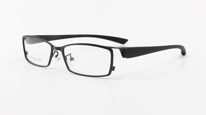 Bclear Men Titanium Alloy Metal Eyeglasses Full Rim Eyewear S1976 Full Rim Bclear