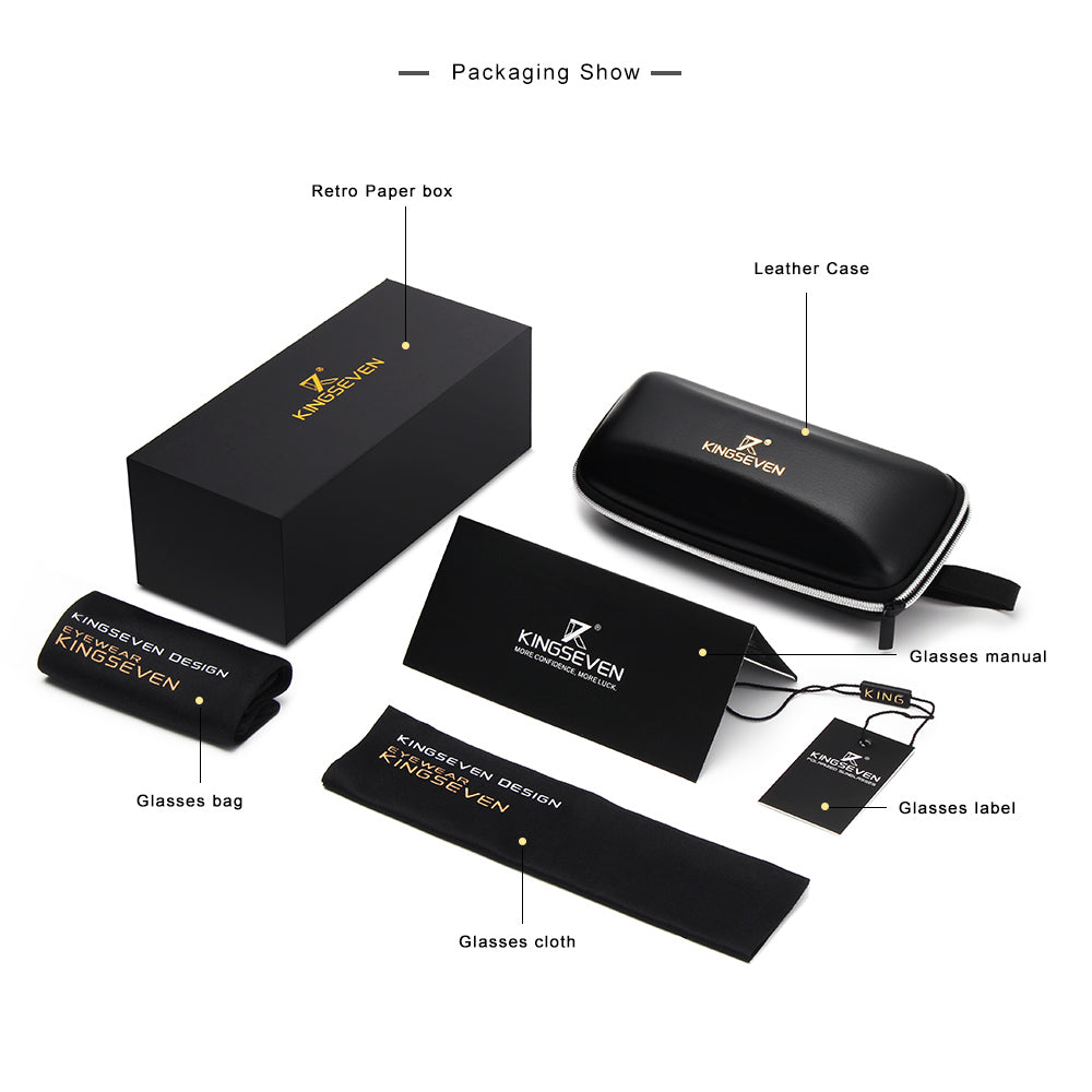 Kingseven Rimless Women Sunglasses Gradient N802Ns Sunglasses KingSeven