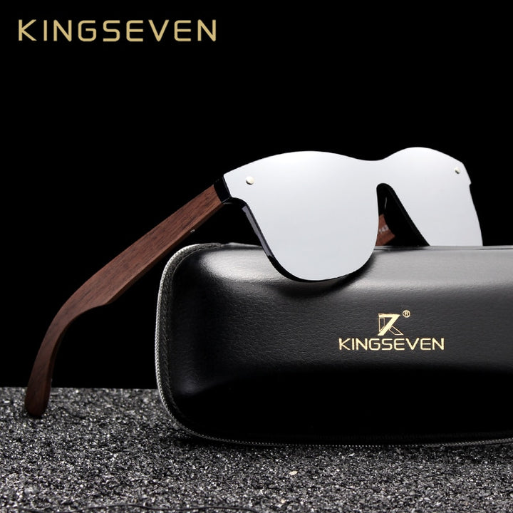 Kingseven Luxury Walnut Wood Sunglasses Polarized Wooden Women Men Nw-5504 Sunglasses KingSeven