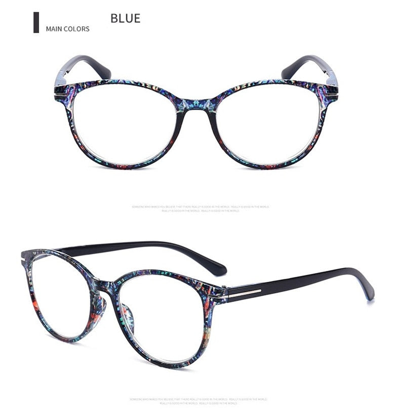 Lonsy Unisex Full Rim Round Square Polycarbonate Reading Glasses F146 Reading Glasses Lonsy