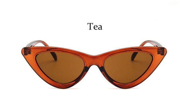 Reboto Women's Full Rim Cat Eye Tr 90 Titanium Sunglasses  Gg141 Sunglasses Reboto Tea