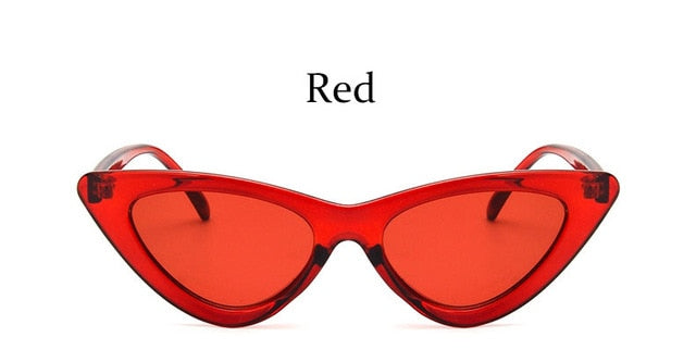 Reboto Women's Full Rim Cat Eye Tr 90 Titanium Sunglasses  Gg141 Sunglasses Reboto Red
