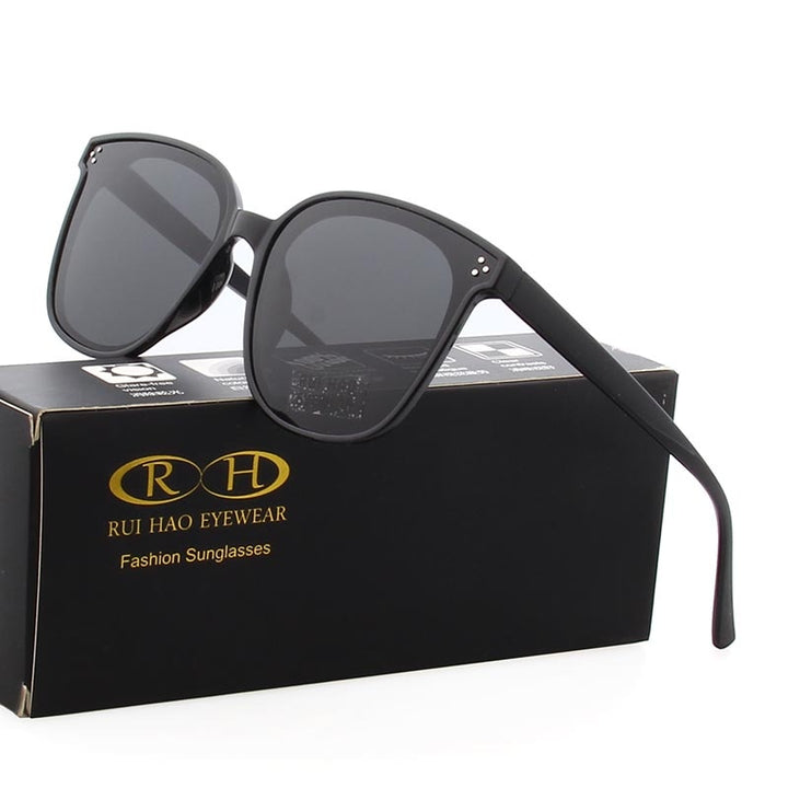 Rui Hao Women's Full Rim Square Polycarbonate Polarized Sunglasses 8036 Sunglasses Rui Hao