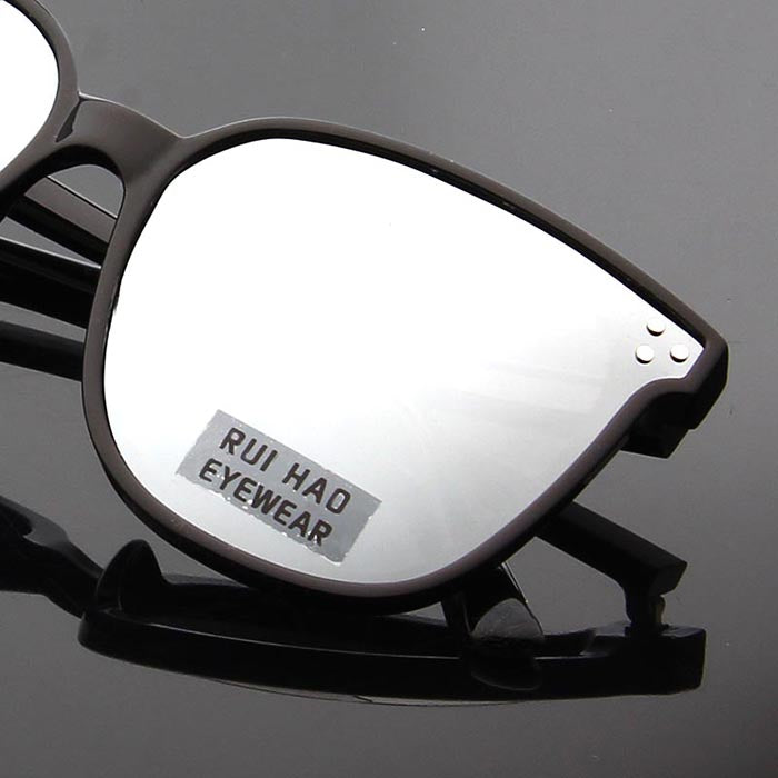 Rui Hao Women's Full Rim Square Polycarbonate Polarized Sunglasses 8036 Sunglasses Rui Hao