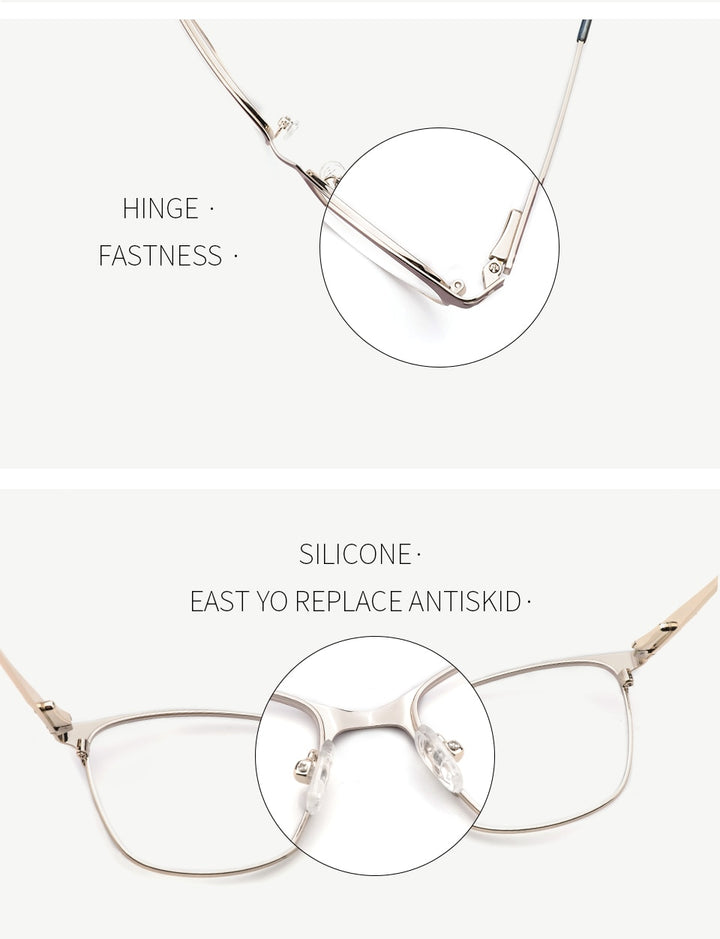 Kansept Women's Full Rim Cat Eye Alloy Eyeglasses Tf2198C5 Full Rim Kansept