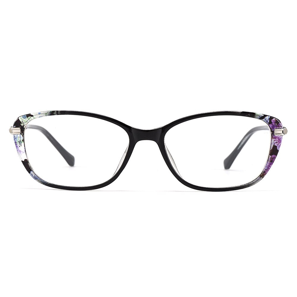 Gmei Women's Eyeglasses Ultra-Light Tr90 Square Full Rim Eyewear M1688 Full Rim Gmei Optical