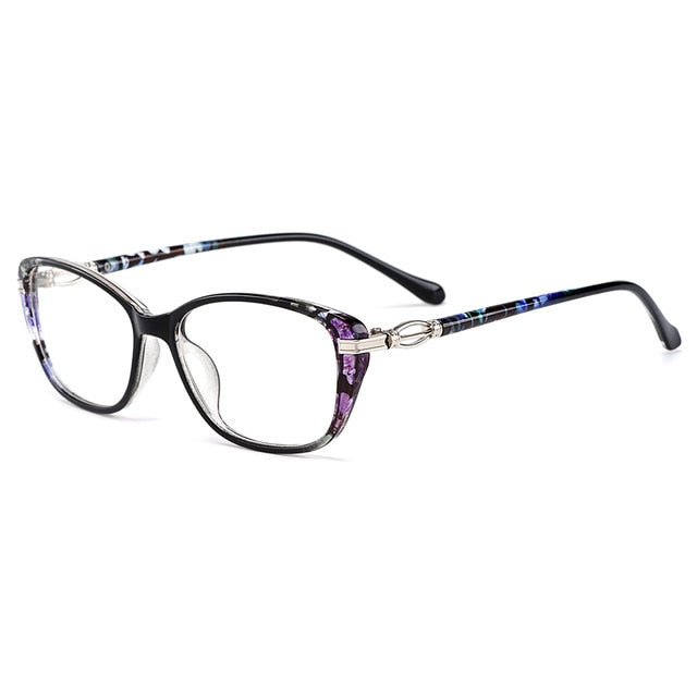 Gmei Women's Eyeglasses Ultra-Light Tr90 Square Full Rim Eyewear M1688 Full Rim Gmei Optical C1