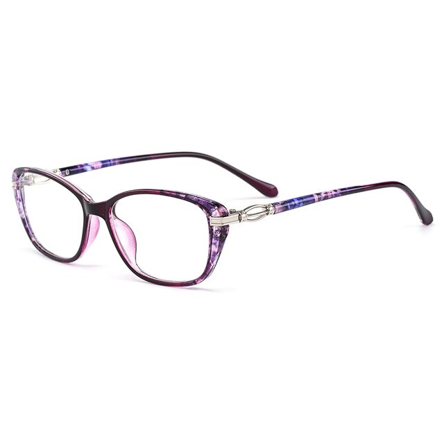 Gmei Women's Eyeglasses Ultra-Light Tr90 Square Full Rim Eyewear M1688 Full Rim Gmei Optical C6