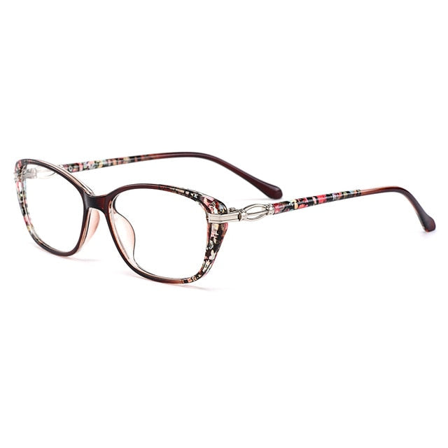 Gmei Women's Eyeglasses Ultra-Light Tr90 Square Full Rim Eyewear M1688 Full Rim Gmei Optical C3