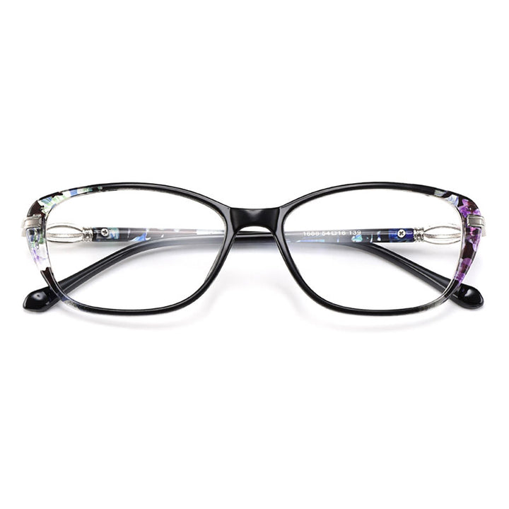 Gmei Women's Eyeglasses Ultra-Light Tr90 Square Full Rim Eyewear M1688 Full Rim Gmei Optical