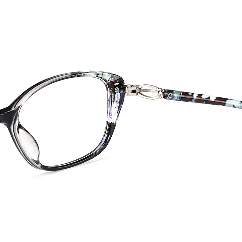 Gmei Women's Eyeglasses Ultra-Light Tr90 Square Full Rim Eyewear M1688 Full Rim Gmei Optical