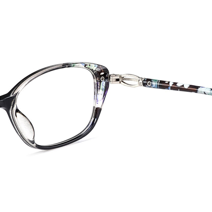 Gmei Women's Eyeglasses Ultra-Light Tr90 Square Full Rim Eyewear M1688 Full Rim Gmei Optical
