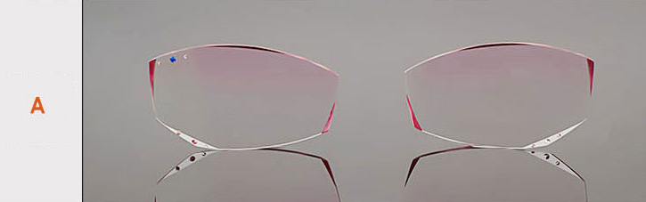 Hotochki 1.67 Index MR-7 Gradient Soft Tint Single Vision Lenses Lenses Hotochki Lenses A Clear