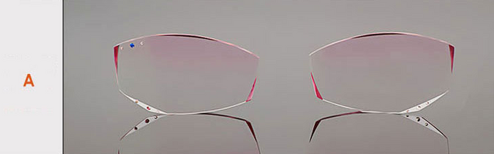 Hotochki 1.67 Index MR-7 Gradient Soft Tint Single Vision Lenses Lenses Hotochki Lenses A Clear