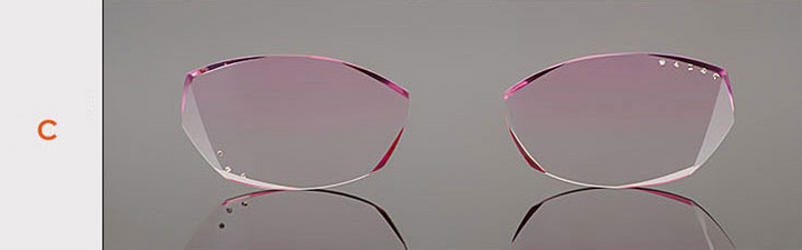 Hotochki 1.67 Index MR-7 Gradient Soft Tint Single Vision Lenses Lenses Hotochki Lenses C Clear