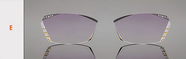 Hotochki 1.67 Index MR-7 Gradient Soft Tint Single Vision Lenses Lenses Hotochki Lenses E Clear
