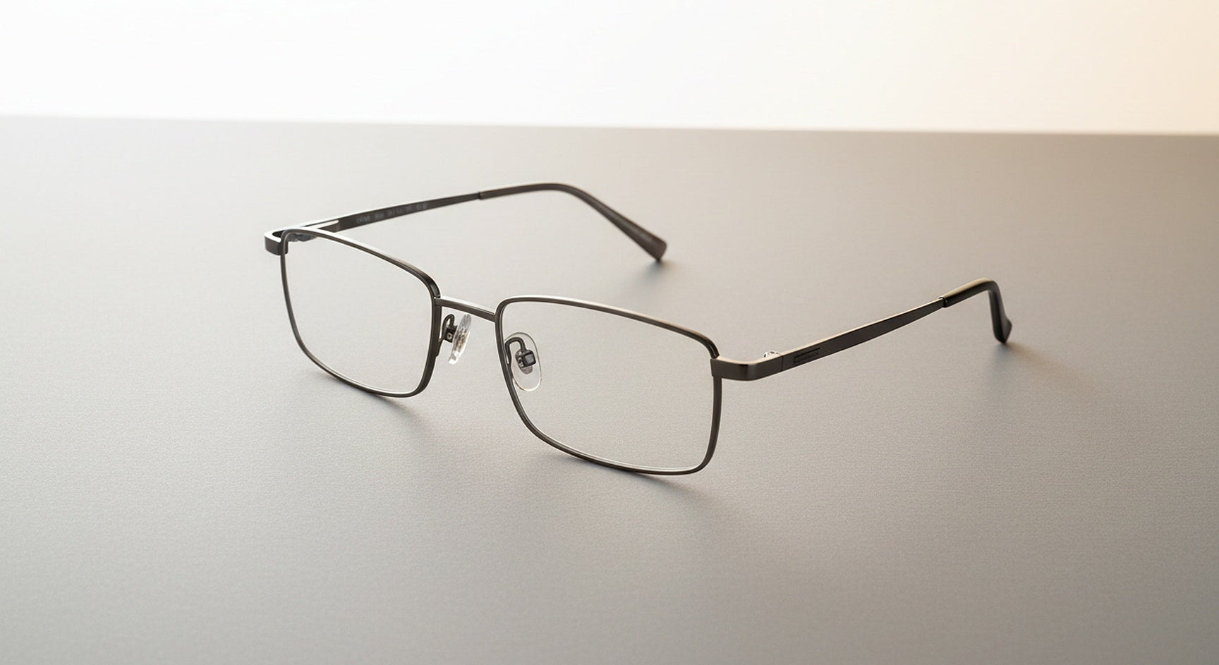 How glasses should fit complete fitting guide showing premium frame on neutral surface