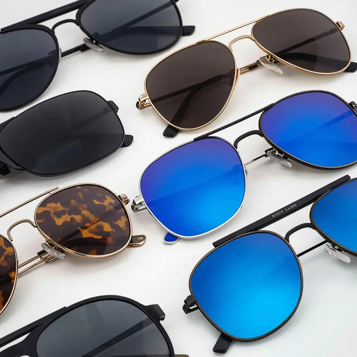 Double bridge eyewear collection featuring full-rim round and square frames in titanium acetate and TR90 – fuzweb