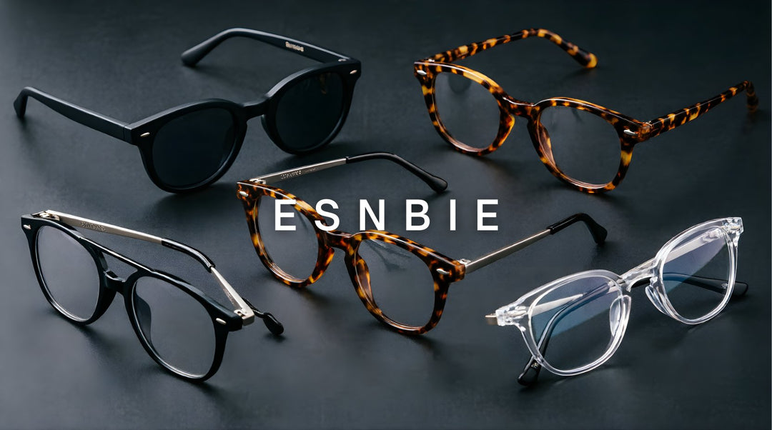 FuzWeb Esnbie Collection: trendy full-rim sunglasses & eyeglasses for men and women. Modern and classic styles with premium comfort.