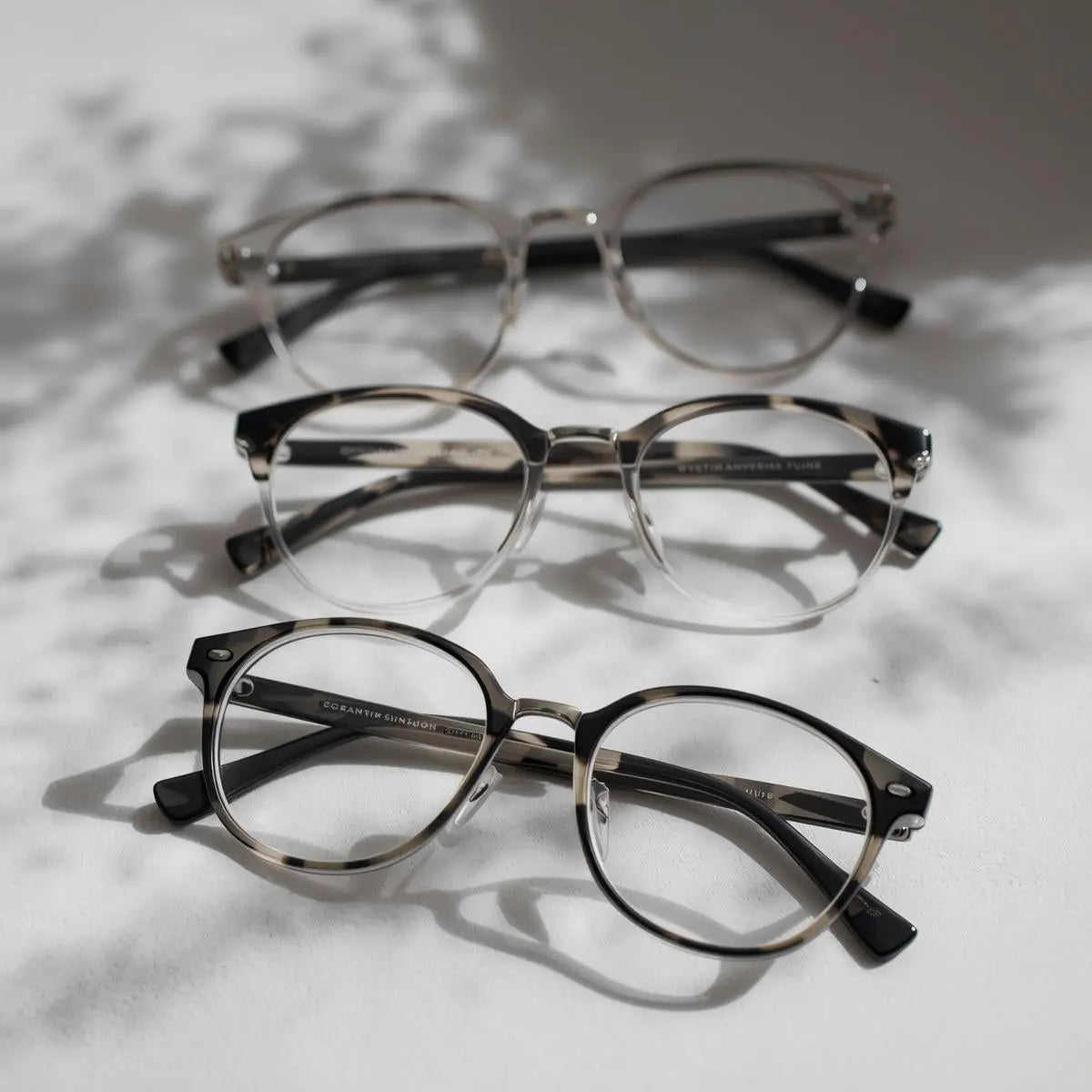 Nobler thick acetate titanium eyeglasses — full rim and semi rim unisex and women's frames — FuzWeb