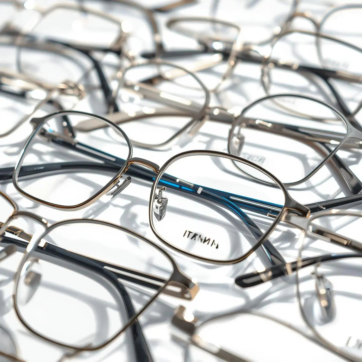 High-quality titanium eyeglasses collection featuring full-rim, semi-rim, and rimless frames – fuzweb